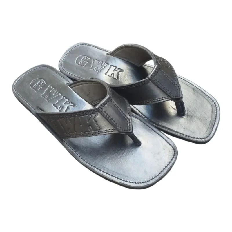 Chinelo Masculino Cabedal em Couro