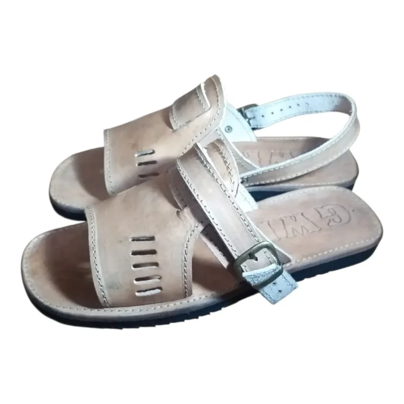 Sandália Masculina em Couro Legítimo
